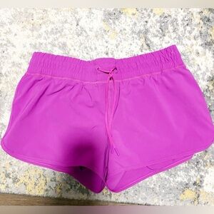 Lands’ End sport Women's Purple Shorts